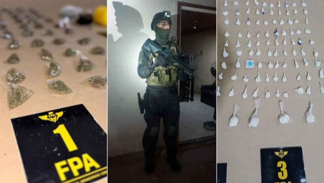 Desmantelaron una organización narco en Huinca Renancó y Río Cuarto