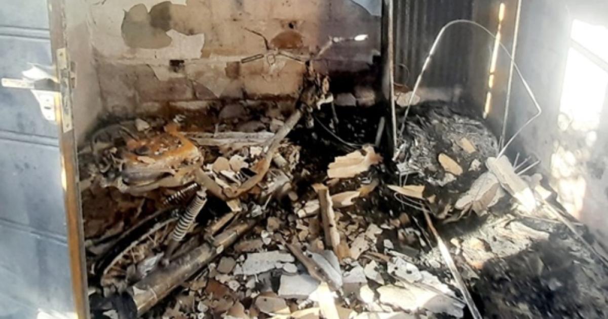 Amenazó a su ex, la lesionó y prendió fuego una moto: 10 meses preso
