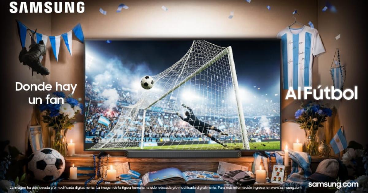 Mejor imagen, mejor sonido: qué TV Samsung comprar para disfrutar cada partido
