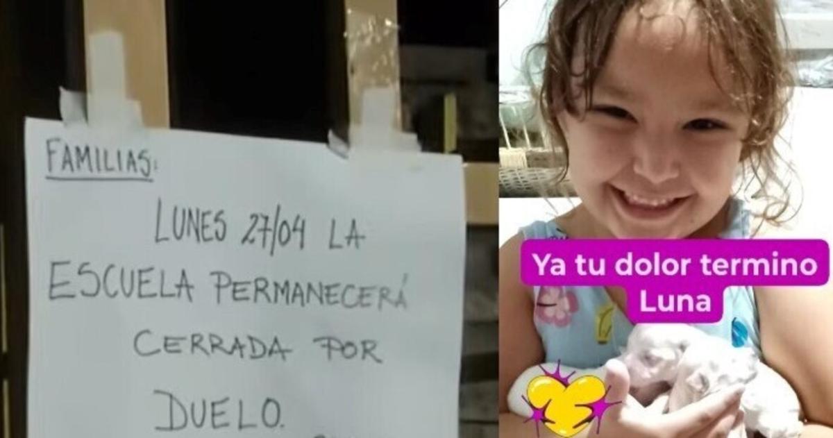 Rosario: Tragedia en una escuela: una nena de 6 años se pisó los cordones, se golpeó con un banco de cemento y murió 