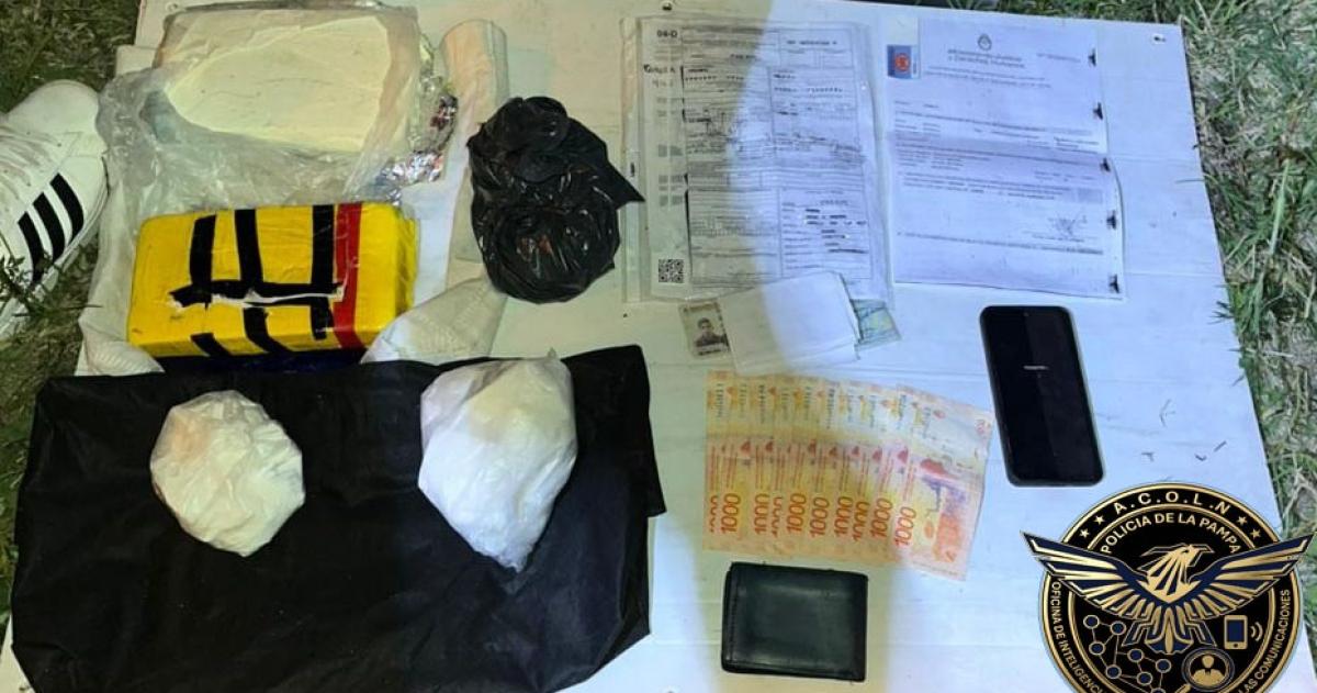 Cayó una banda que ingresaba cocaína para distribuir en Santa Rosa, Pico y Castex