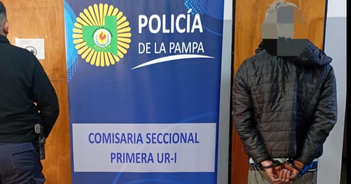 Detuvieron a un hombre por violación de domicilio en un terreno baldío