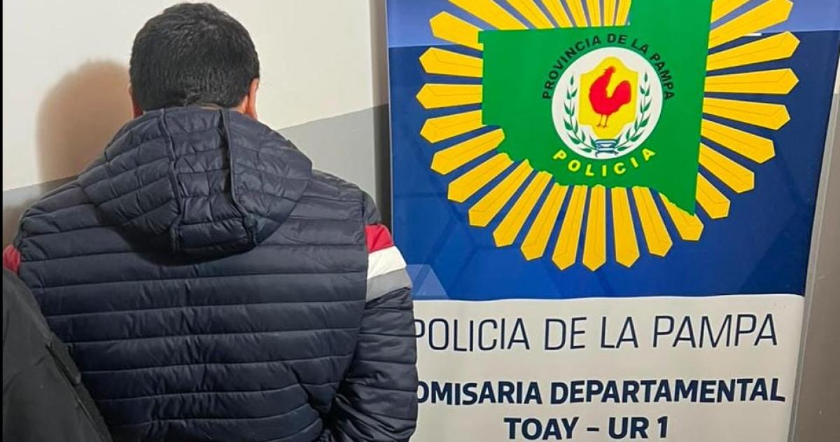 Cayó en Toay un peligroso prófugo condenado a siete años de prisión