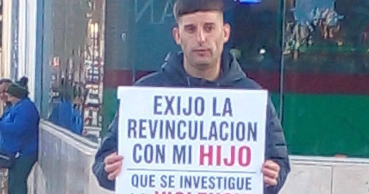 Joven pampeano lleva siete meses sin ver a su hijo en Córdoba