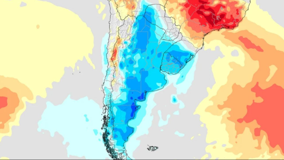 Heladas en Argentina: cómo seguirá el frío y dónde se esperan lluvias esta semana