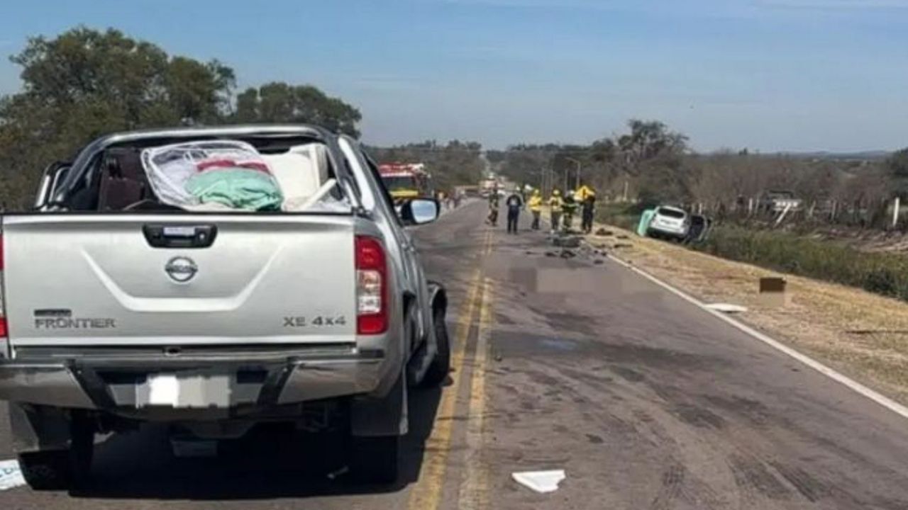 TRAGEDIA EN RUTA 9: choque frontal causó dos muertes y dejó a un niño de 3 años muy grave