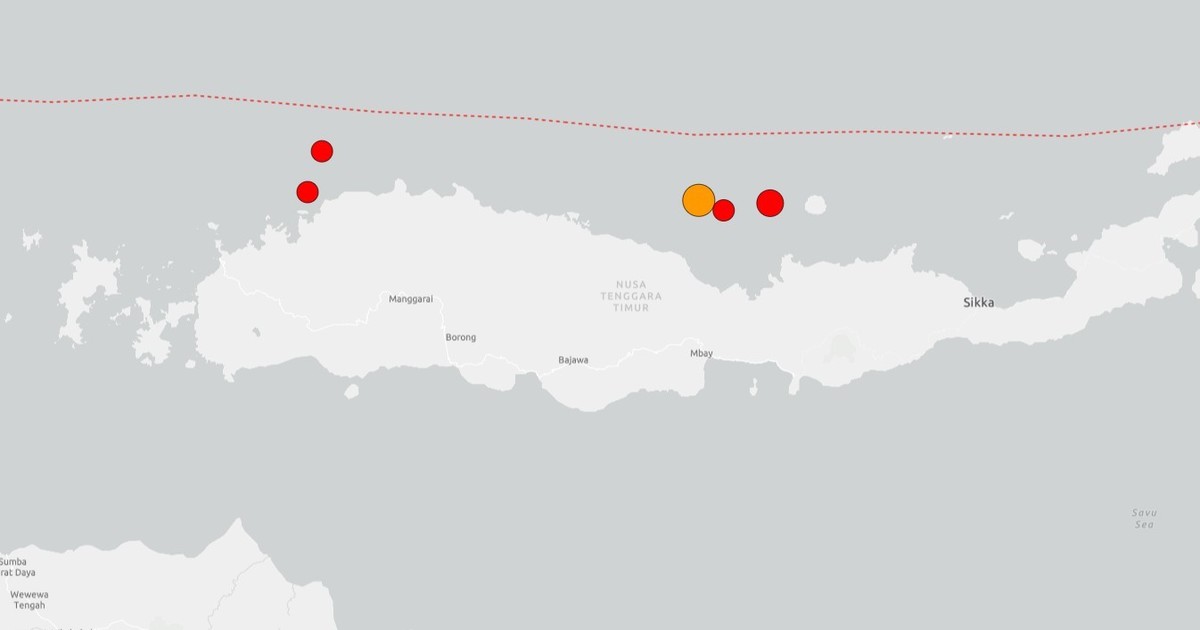 Un fuerte terremoto de magnitud 7,7 sacudió la costa de Indonesia: hay al menos dos muertos y desactivan el alerta de tsunami