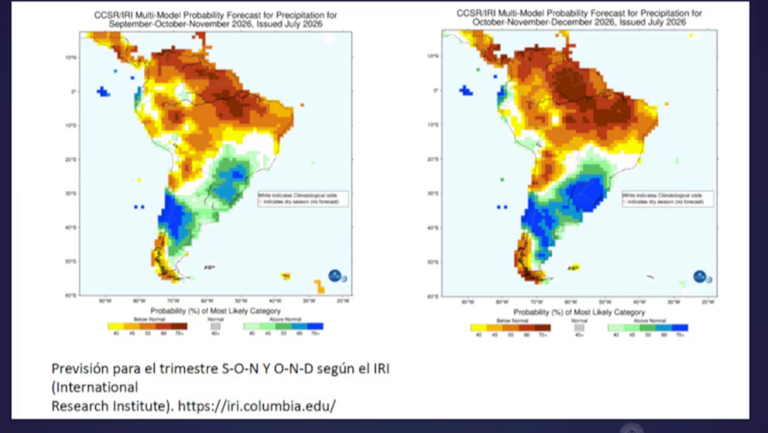 Alerta y respuesta anticipada: así se prepara la Argentina para El Niño
