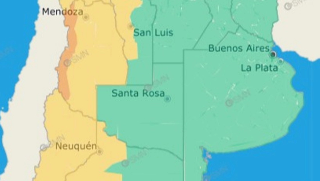 Alerta meteorológico por fuertes lluvias, viento y nevadas intensas