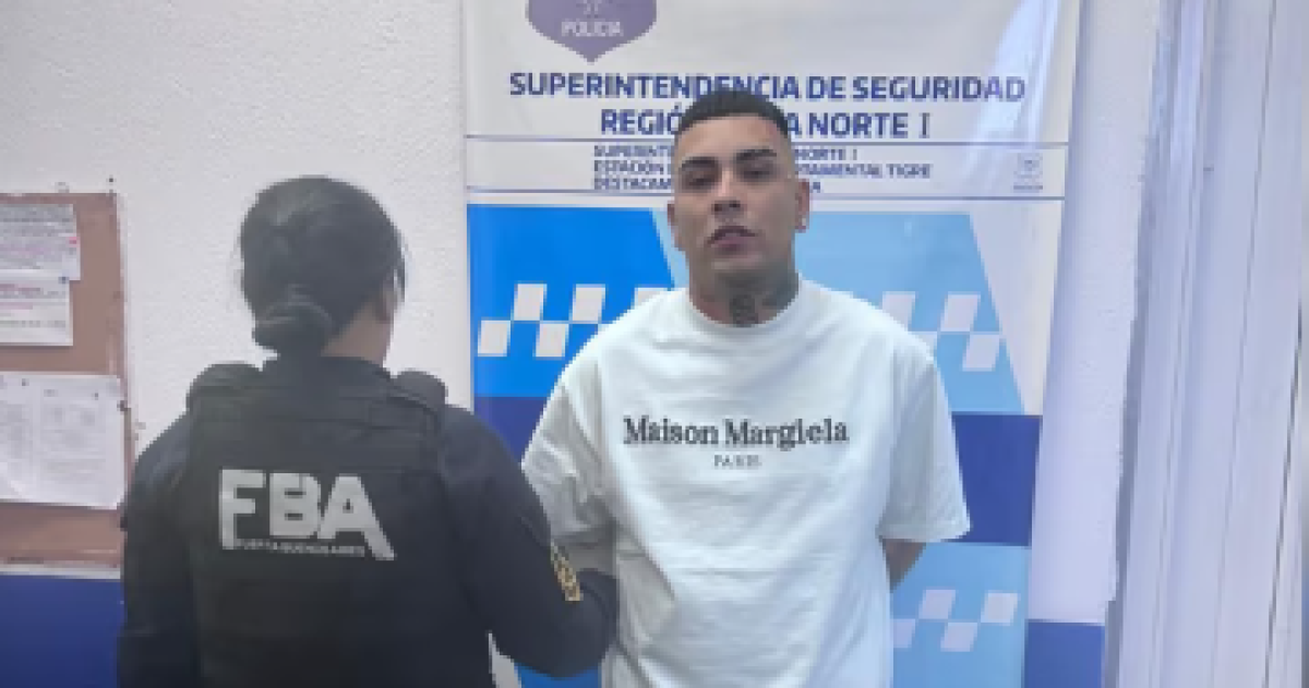 Callejero Fino fue detenido en Tigre: viajaba en una camioneta sin patente y encontraron un arma