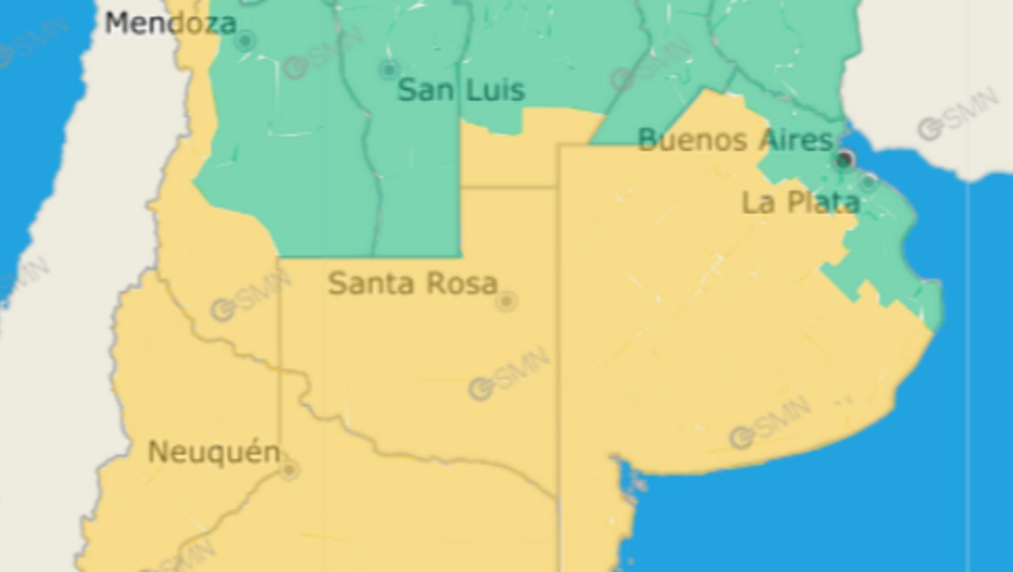 Pronostican alerta meteorológica por tormentas fuertes