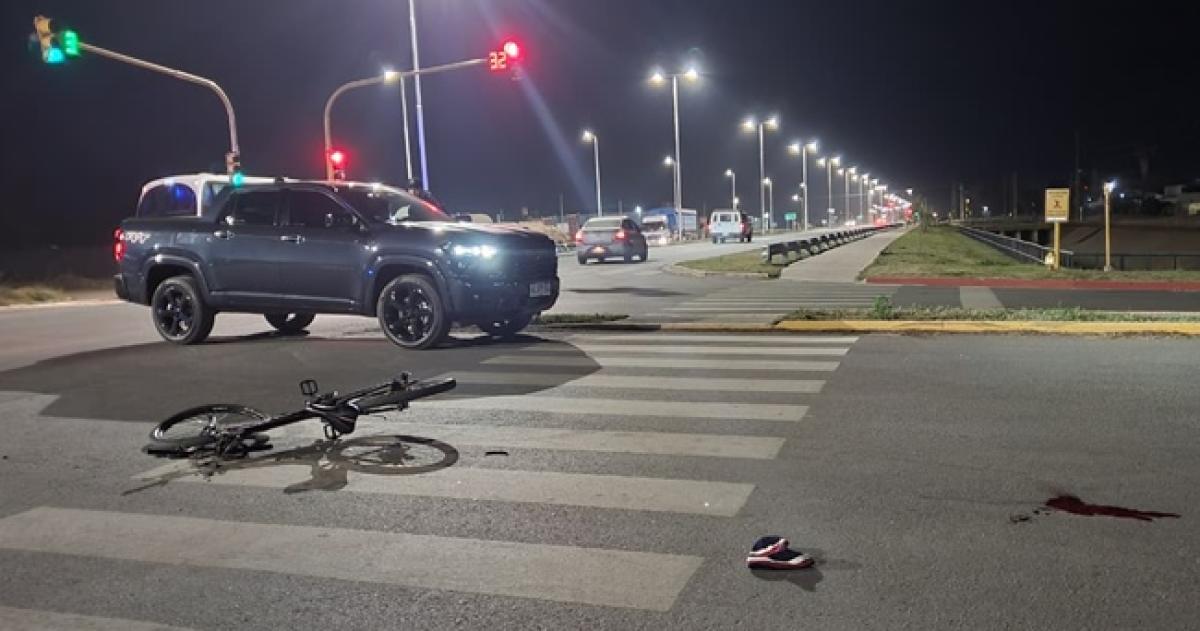 Falleció el ciclista herido tras un choque en General Pico