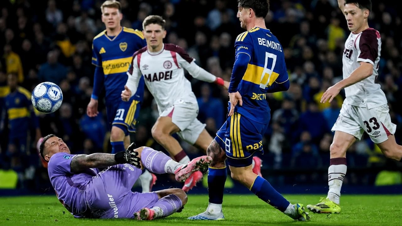 Agónico triunfo de Boca en La Bombonera: venció a Lanús con un gol sobre el final