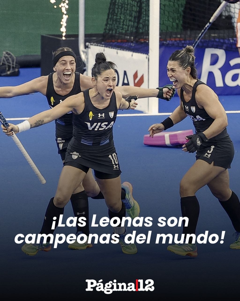 🇦🇷 LAS LEONAS CAMPEONAS DEL MUNDO: ARGENTINA HIZO HISTORIA Y CONQUISTÓ SU TERCER TÍTULO 🏆