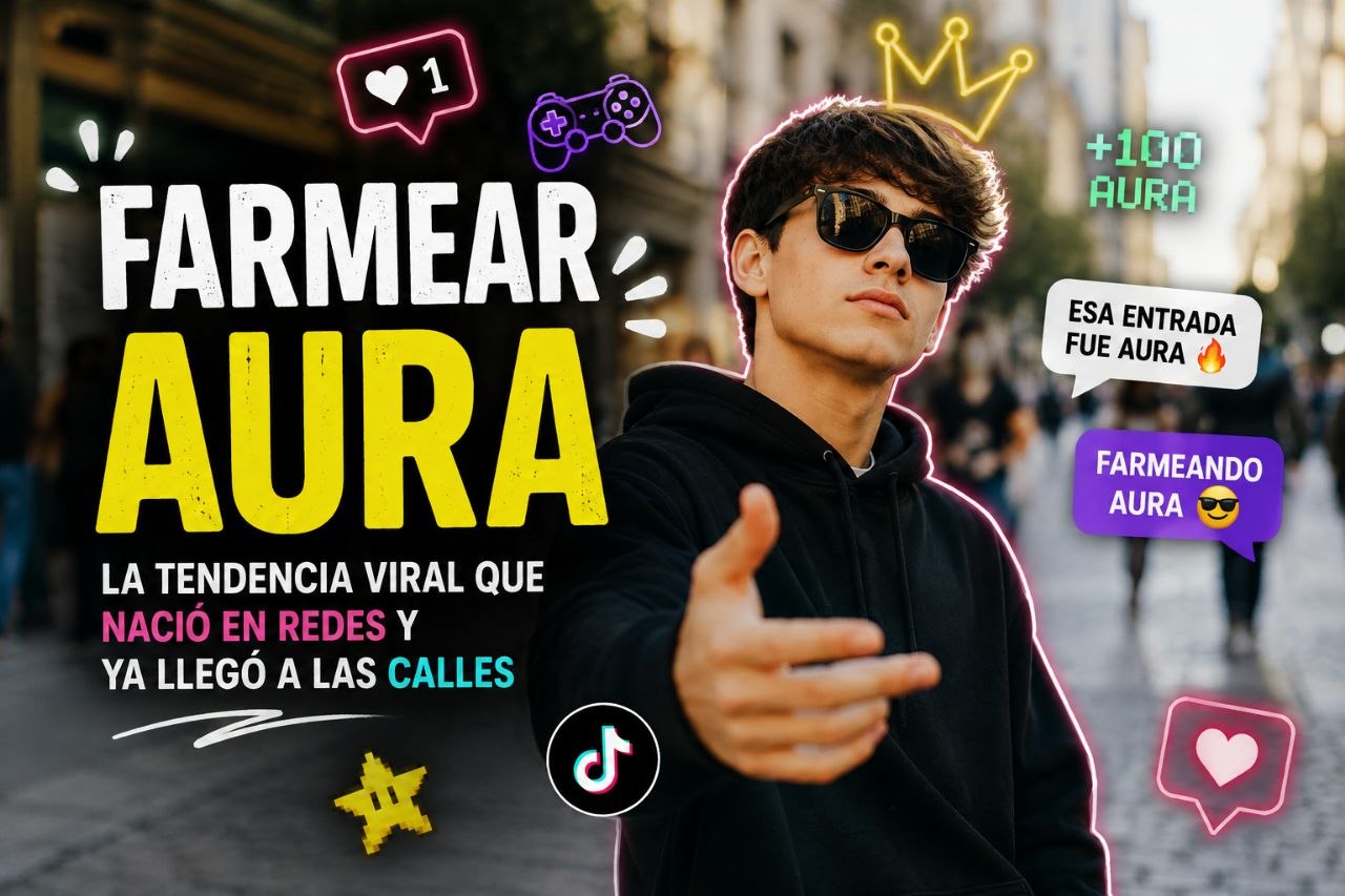 “Farmear aura”: qué significa la tendencia viral que nació en las redes y ya llegó a las calles