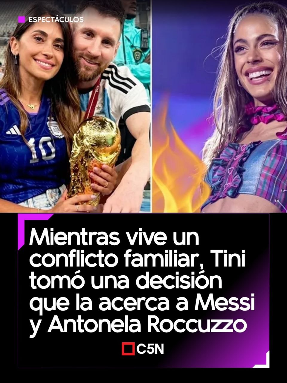 En medio del conflicto familiar, Tini tomó una drástica decisión y Antonela Roccuzzo aparece como pieza clave