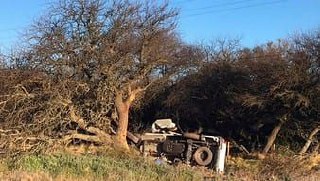 Tragedia en La Pampa: un automovilista murió tras un choque y vuelco en la Ruta 10 entre Victorica y Telén