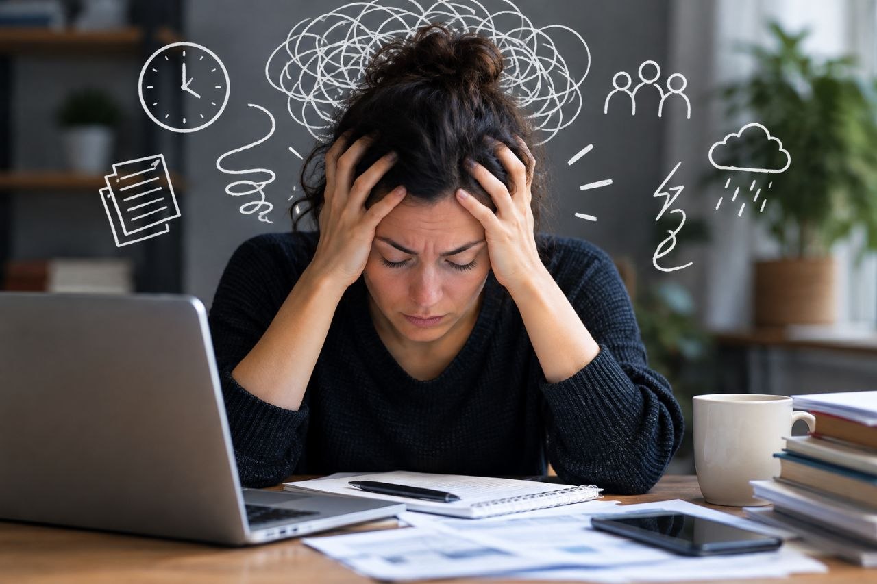 Cuando la cabeza no para: cómo el estrés cotidiano afecta nuestra salud