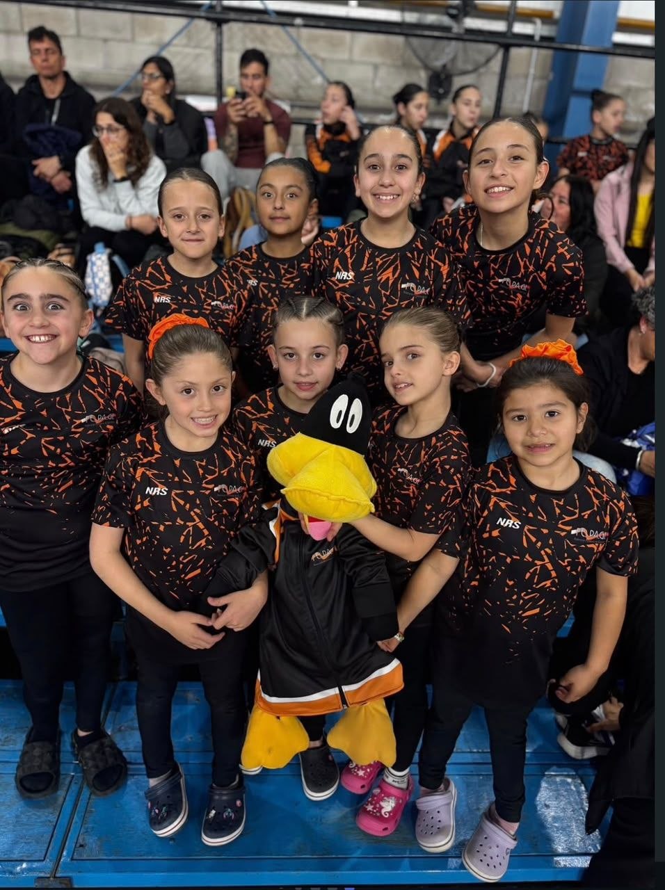 Con Martina Cañete Piris campeona a sus 7 años, nueve gimnastas del Club Estudiantil brillaron en Neuquén y llenaron de orgullo a Castex