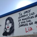 Nueve meses sin Lía: Un mural conmovedor recuerda a la joven antes del inicio del juicio