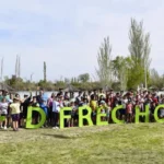 La Intendenta maria Eugenia Grazide, cerró el programa X+Derechos en Gobernador Duval junto a ministros de la Provincia.