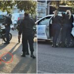 Importante movimiento policial en calle 25: personas demoradas y un cuchillo secuestrado