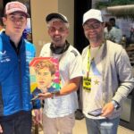 Arte cordobés en la F1: el cordobés que sorprendió a Franco Colapinto regalándole un retrato
