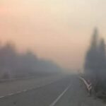 El fuego en Chubut no cesa y piden «extrema precaución» para circular por Ruta 40