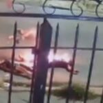 VIDEO: Brutal choque de motos dejó un muerto y dos heridos de gravedad