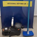 Recuperan equipos de pileta y cables robados en una vivienda