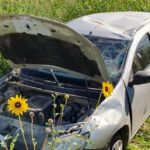 Vuelco con heridos en la Ruta 101