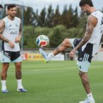 Argentina sigue su preparación ante Mauritania