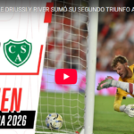 River le ganó a Sarmiento en el Monumental