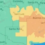 Alerta meteorológico por tormentas fuertes En LA Pampa