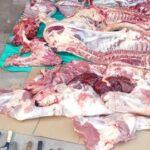 Incautaron casi 700 kilos de carne ilegal en 25 de Mayo
