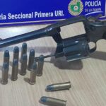 Allanamiento por drogas terminó con el secuestro de un revólver calibre 38 y municiones