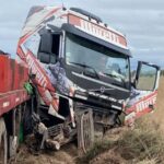 Despiste de un camión en la ruta 152: piden precaución al transitar cerca de Acha