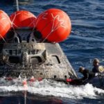 Artemis II: así fue el momento en el que la cápsula amerizó en las costas de California