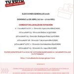 Cómo votar en la Argentina en las elecciones de Perú del domingo 12 de abril