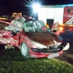 Murió una conductora tras un choque con un camión en el acceso a Catriló  