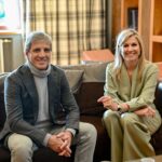 Caputo se reunió con la reina Máxima en Bariloche y hablará en el Foro Llao Llao