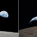 ¿Cómo ha cambiado la Tierra en 58 años?: lo que revela la comparación entre las icónicas fotos de nuestro planeta del Apolo 8 y de Artemis II