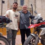 Son padre e hijo y van en moto de Córdoba a Estados Unidos a ver el Mundial: “Hay que animarse”