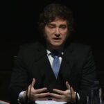 “Recibimos reconocimiento internacionalmente por nuestros logros”, dijo Milei ante empresarios