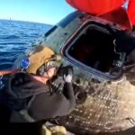 En primera persona: así fue el emotivo encuentro entre los astronautas de Artemis II y los encargados de su recuperación