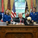 Artemis II: Trump recibió a los astronautas en la Casa Blanca y prometió volver a la Luna antes de 2029