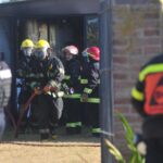 Pico: se incendió un quincho de una casa en la Circunvalación