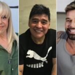 Claudia Villafañe recordó el día que Ricky Martin comió un asado con Diego Maradona en su casa: “Lo metimos en el baúl”