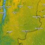 Avanza un potente anticiclón que traerá 48 horas temperaturas muy bajas, inestabilidad y humedad: las zonas afectadas