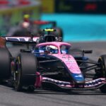 Franco Colapinto en la prueba de clasificación del Gran Premio de Miami de Fórmula 1, en vivo